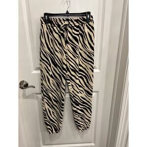 Express High Rise Zebra Print Pants